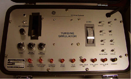 simulatore di turbina analogico GE